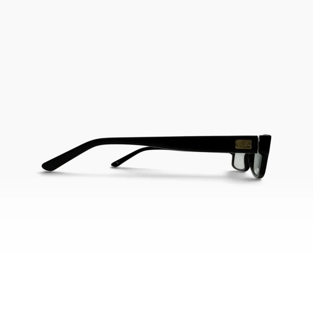 Ray-Ban RB5144 2000 Black Rectangular Eyeglasses Frames 53-15-140